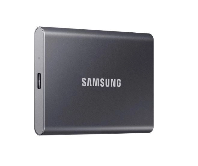 Extern SSD Samsung Portable T7 4TB grijs