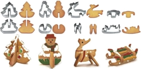 Maak indrukwekkende 3D kerstkoekjes