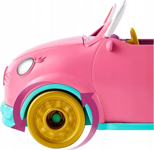 Enchantimals Konijnenwagen Bree met accessoires