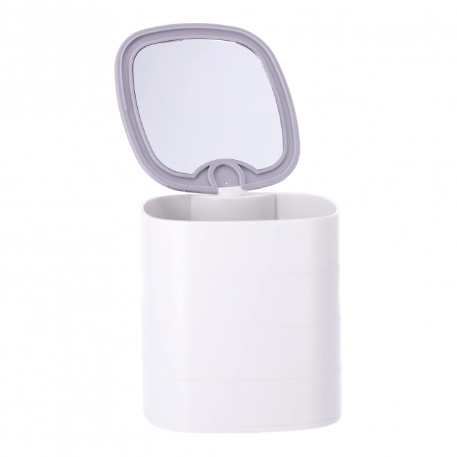 Meerniveau juwelendoos, premium organizer - wit
