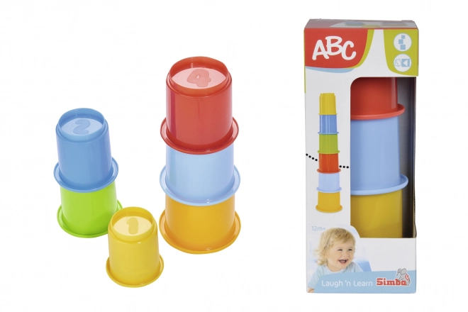 Piramide bekers