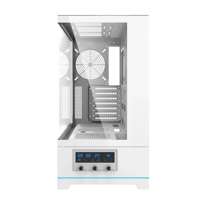 Computerbehuizing Darkflash DY451 wit