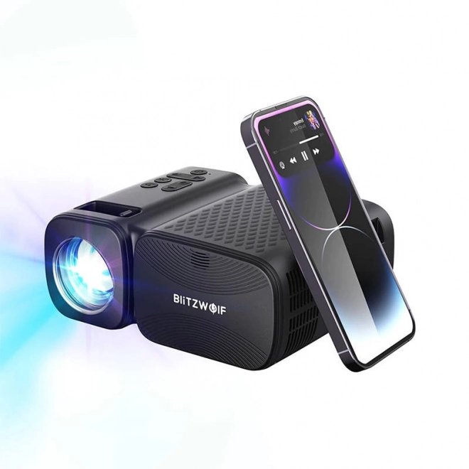 Mini LED-projector BlitzWolf BW-V3 met Wi-Fi en Bluetooth