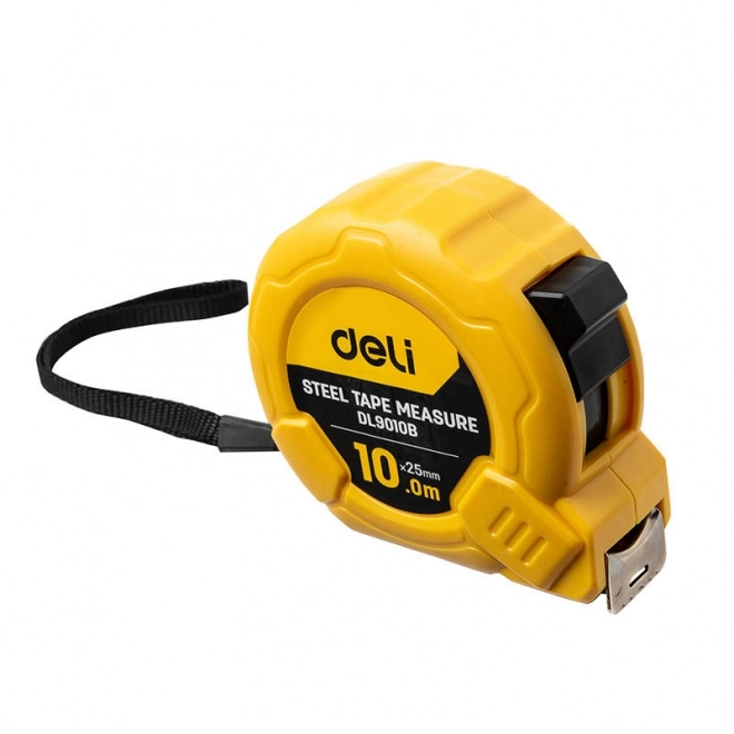 Meetlint Deli Gereedschap 10m EDL9010B geel