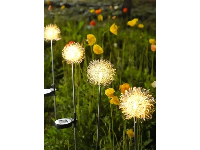 Zonne-energie tuin LED-lampje in de vorm van een boompje - 2 stuks