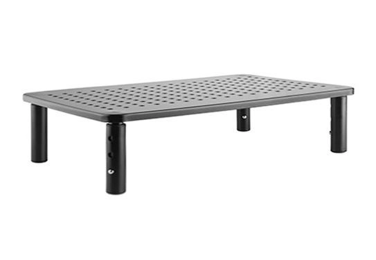 In hoogte verstelbare standaard voor monitor of laptop