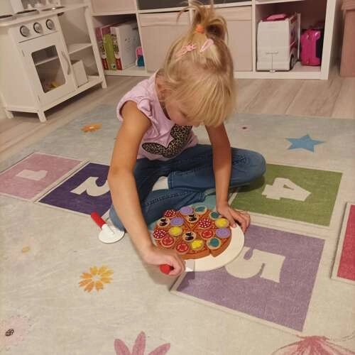 Houten pizza - set 22471