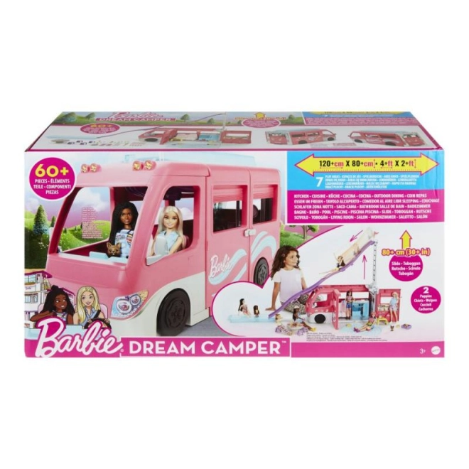 Uitklapbare camper met 7 speelzones