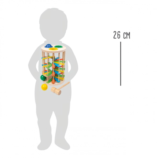 Small Foot Stamp-toren met grote ballen