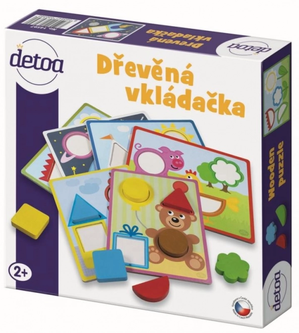 Houten Insteekpuzzel Detoa