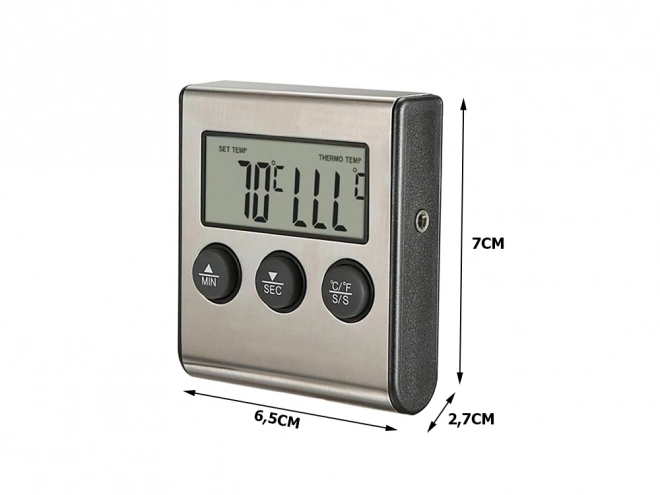 Digitale thermometer met voeler voor vlees
