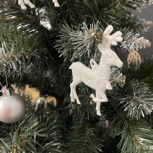Kerstboomdecoraties - rendieren 9 stuks. Ruhhy 22517