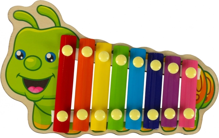 8 kleurrijke tonen voor eerste melodieën