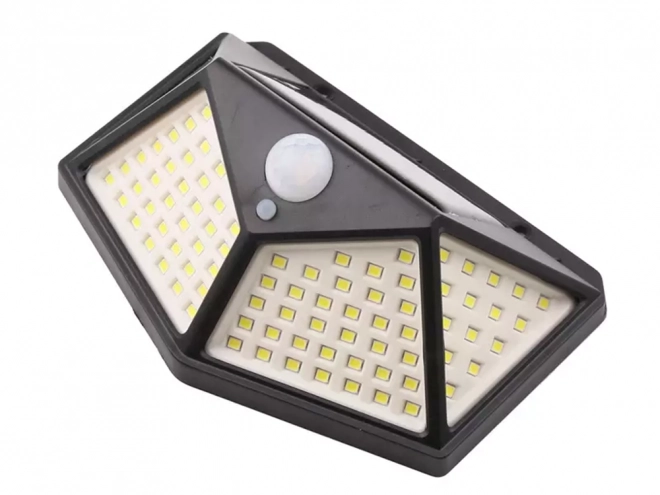 Zonne-lamp met bewegingssensor en 100 LED