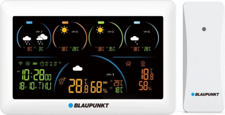 Weerstation met Wi‑Fi en TUYA SMART-app