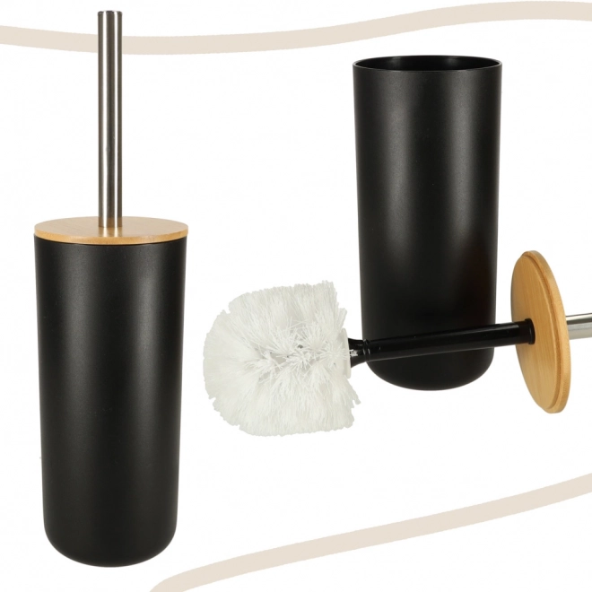 Elegante set badkamerdaccessoires 6 stuks zwart