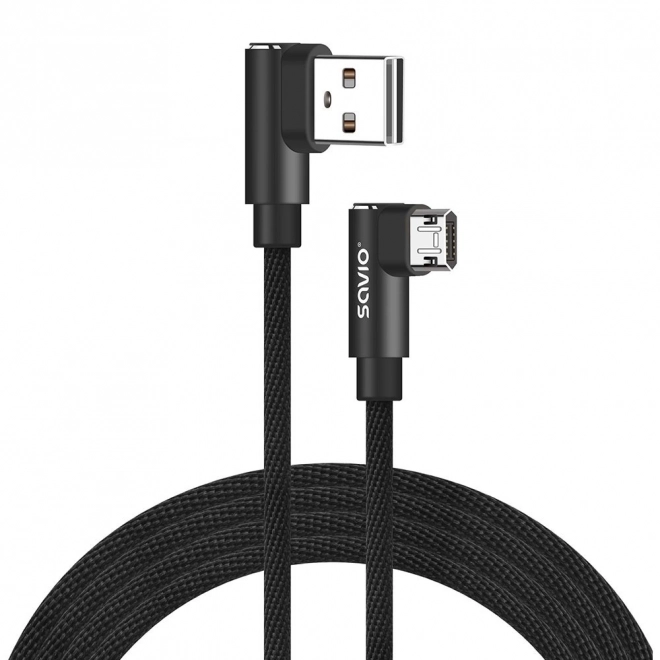 Kabel met dubbelzijdige connector USB Micro USB - USB A 2m