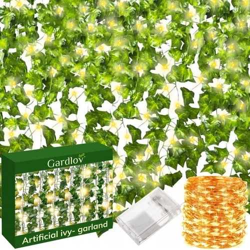 Kunst- klimop met LED-verlichting