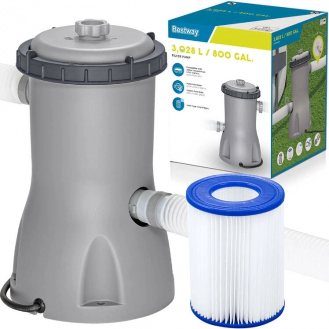 Filtratiepomp voor zwembaden Bestway 3028 l/u