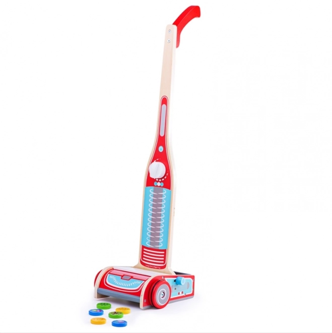 Bigjigs Toys Stofzuiger met steel