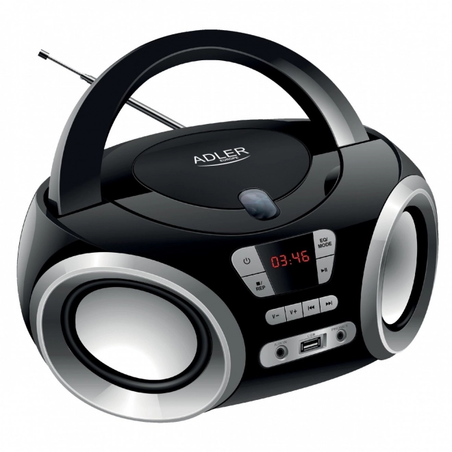Draagbare boombox met CD en USB ADLER AD 1181