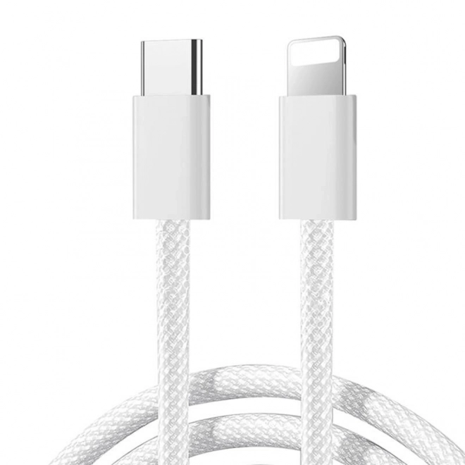 USB-C naar Lightning-kabel 30W, 1m, Wit