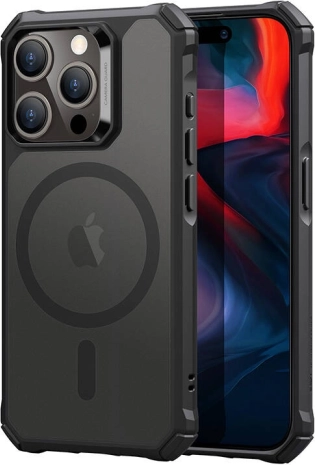 ESR Air Armor-hoesje voor iPhone 15 Pro met MagSafe, zwart