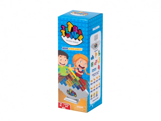 Montessori logische balansspel in Tetris-stijl