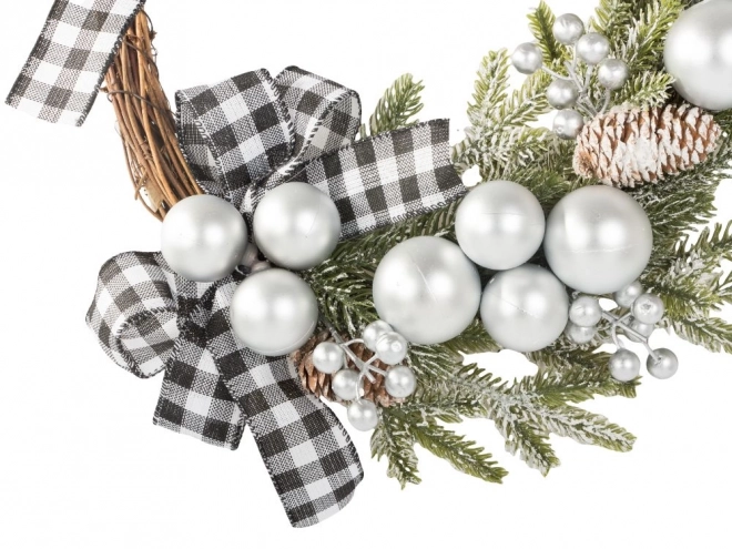 Kerstdecoratieve krans voor deur en muur