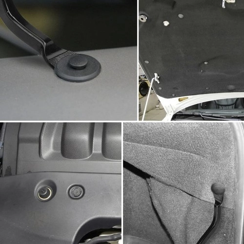 Universele set autoklemmen en clips met gereedschappen