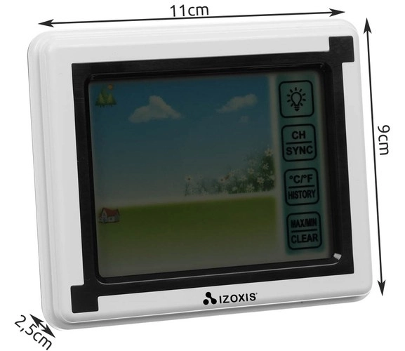 Draadloos weerstation met hygrometer