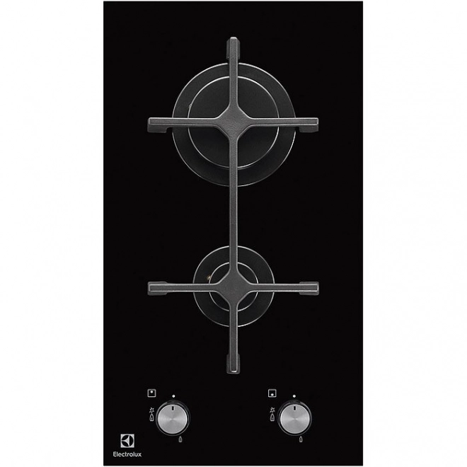 Electrolux glazen gaskookplaat 30 cm