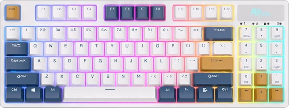 mechanisch toetsenbord Royal Kludge RK89 RGB wit