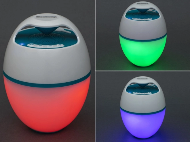 Draagbare drijvende luidspreker Bestway MusicWave™ met Bluetooth en LED-verlichting