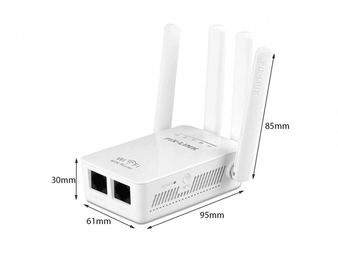Krachtige WiFi-signaalversterker 300Mbps WPS