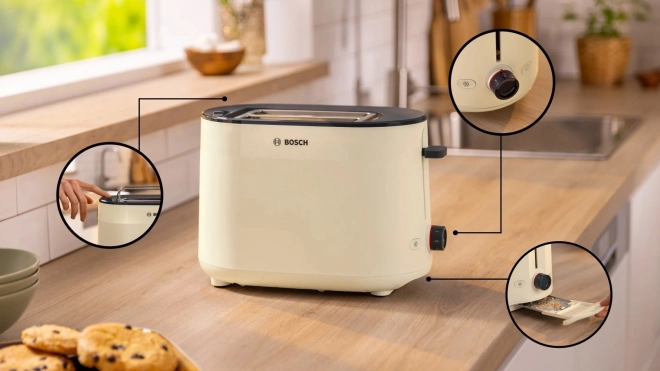 Toster Bosch MyMoment Beige