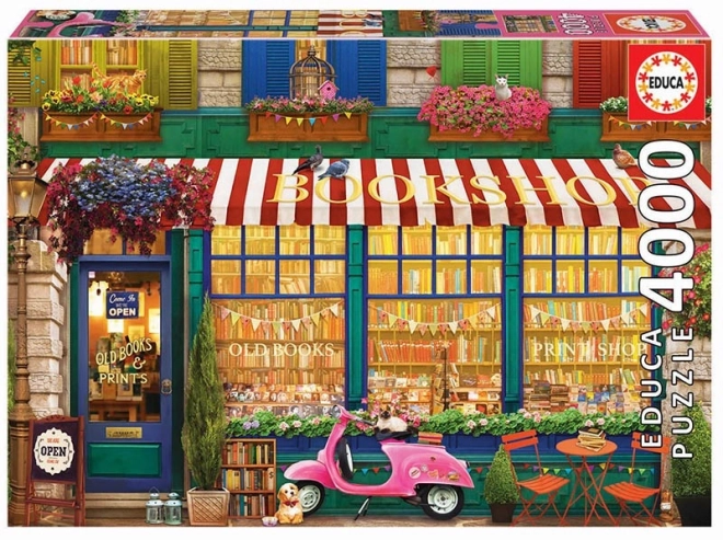 Puzzel Vintage Boekwinkel 4000 Stukken