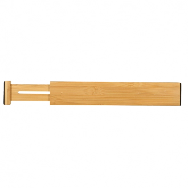 Verstelbare bamboe lade-organizer