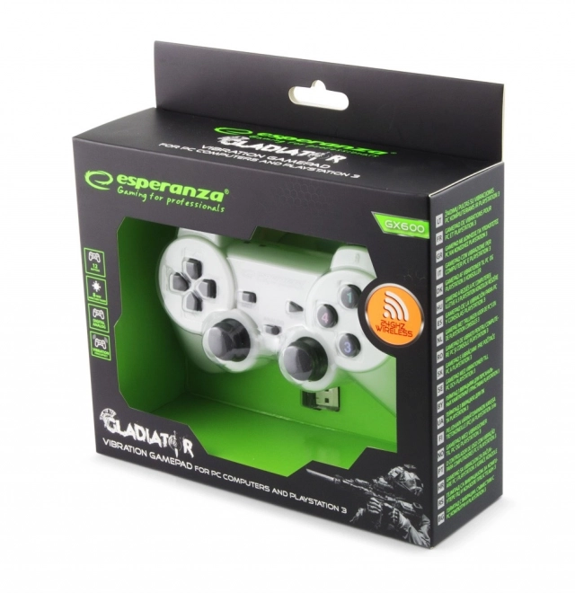 Draadloze controller Esperanza EGG108W (wit)