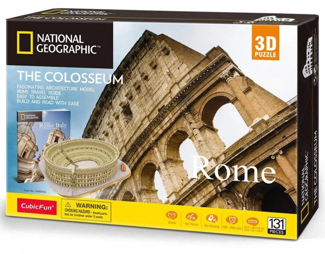 3D puzzel CubicFun Nationale Geografische Colosseum 131 stukjes