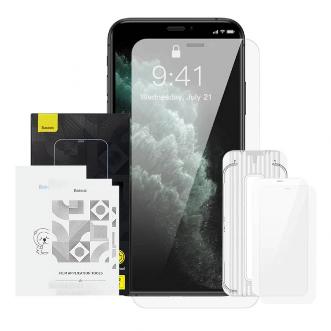 Baseus Crystal gehard glas 0,3 mm voor iPhone X/XS