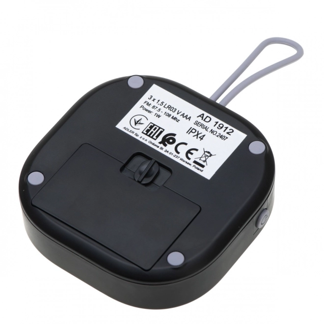Waterdichte FM-radio ADLER