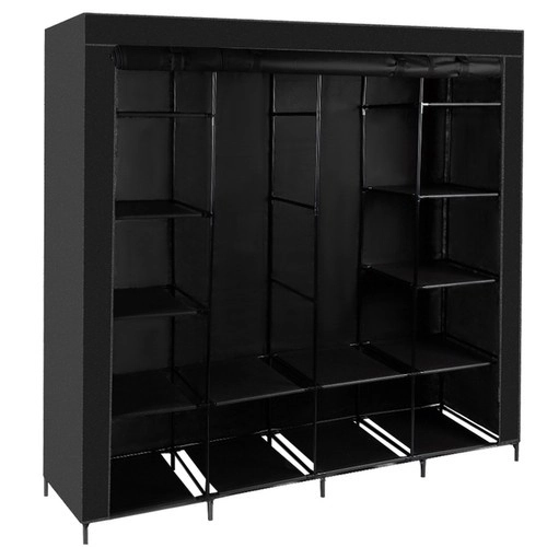 Opvouwbare stoffen kast 170x170cm Ruhhy 23740