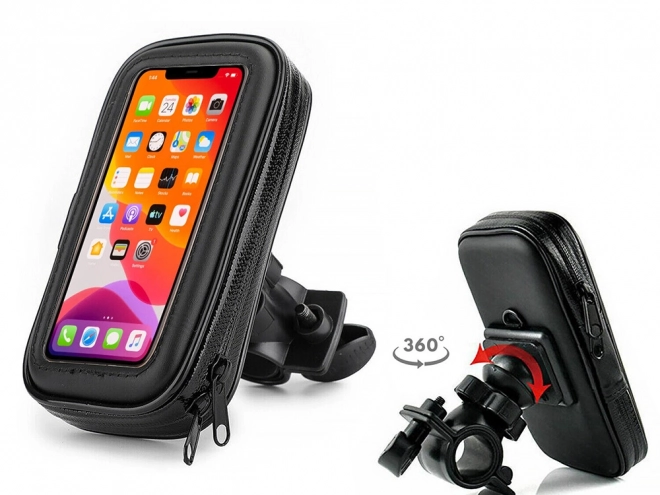 Waterdichte telefoonhouder voor fiets, 360° draaibaar