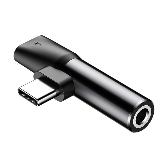 Audio-adapter USB-C naar mini-jack 3,5 mm USB-C (zwart)