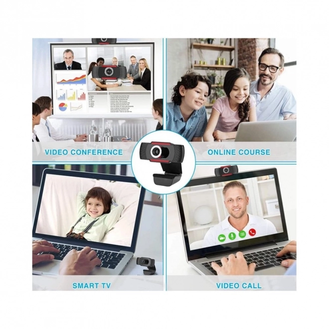Volledige HD USB Webcam met Microfoon