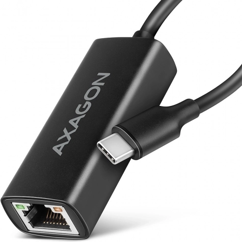 AXAGON ADE-ARC gigabit USB‑C ethernetadapter met automatische installatie