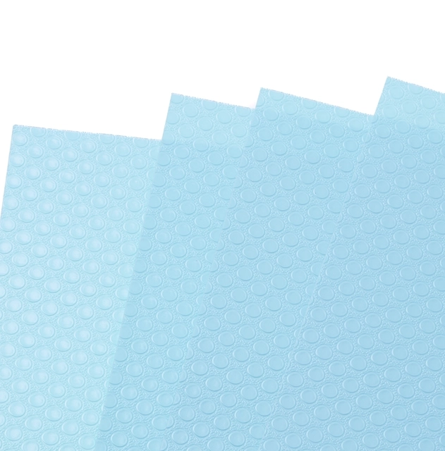 Antibacteriële en schimmelwerende koelkastmat (4 stuks) - blauw