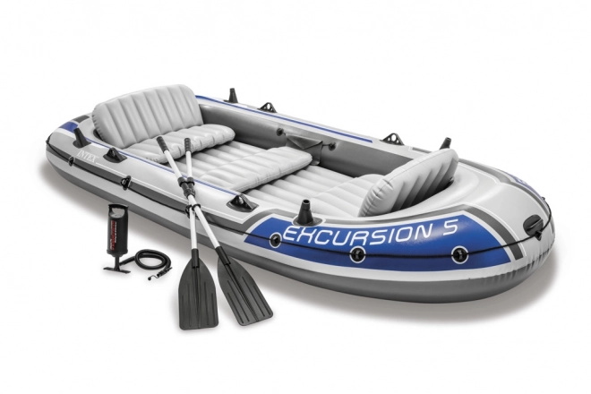 Opblaasbare boot voor 5 personen Excursion 5