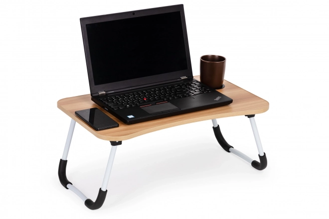Laptopstandaard voor bedtafel 60x40cm - hout
